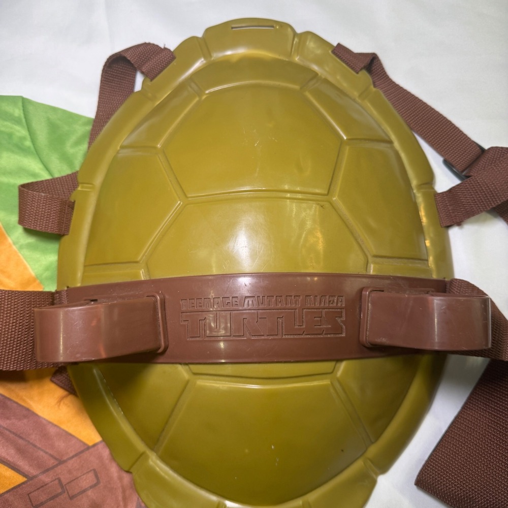 Rubie's TMNT Leonardo Costume Kids Small Jumpsuit Mask Shell 2015 Nickelodeon - Picture 4 of 11